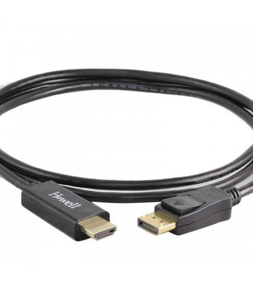 howell cable displayport hdmi 2m